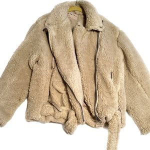 Free People Teddy Moto Jacket